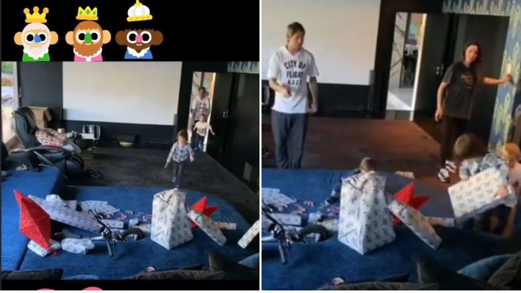 "Hala, hala, ese es para mí": Sergio Ramos graba la reacción de sus hijos al ver los regalos de los Reyes Magos "Hala, hala, ese es para mí": Sergio Ramos graba la reacción de sus hijos al ver los regalos de los Reyes Magos