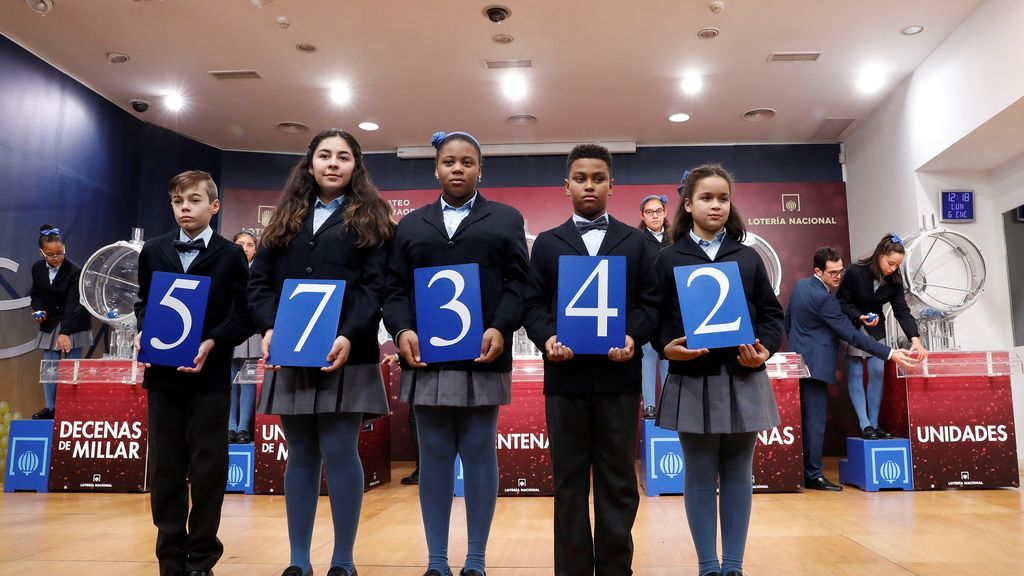 Lotería del Niño 2020: primer premio 57342; segundo premio 21816 y el tercero premio 26706