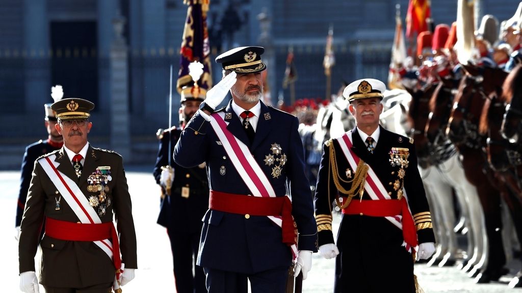 Los Reyes presiden la Pascua Militar, en imágenes