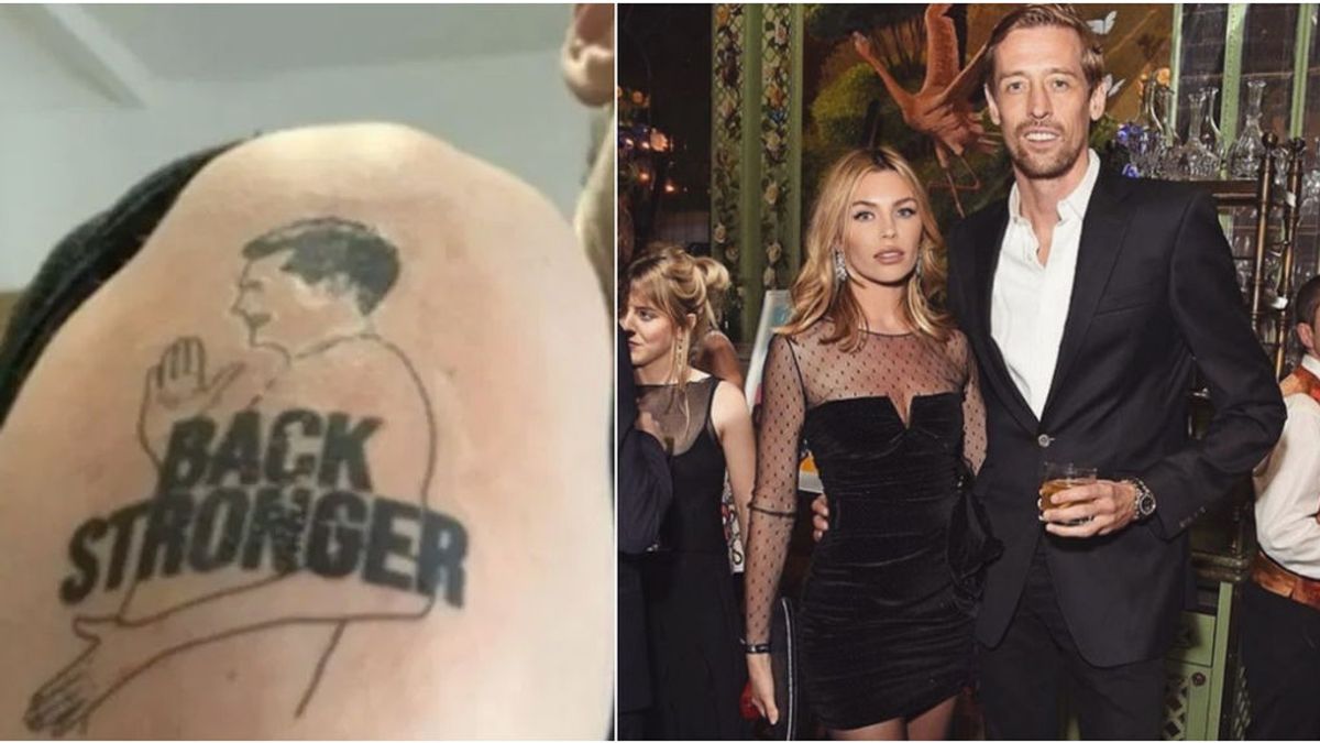 La mujer de Peter Crouch lo echa de casa tras aparecer con un tatuaje: "Si es tu brazo, aquí no vuelvas"