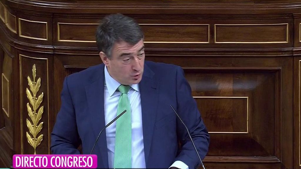 La intervención de Aitor Esteban en el debate de investidura