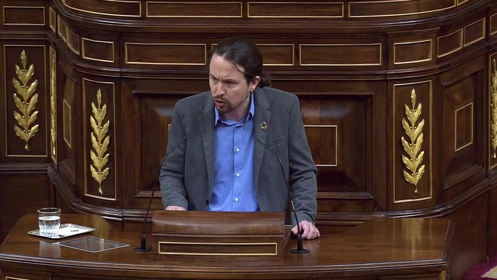 La intervención de Pablo Iglesias: "Pedro, no nos van a atacar por lo que hagamos, sino por lo que somos"