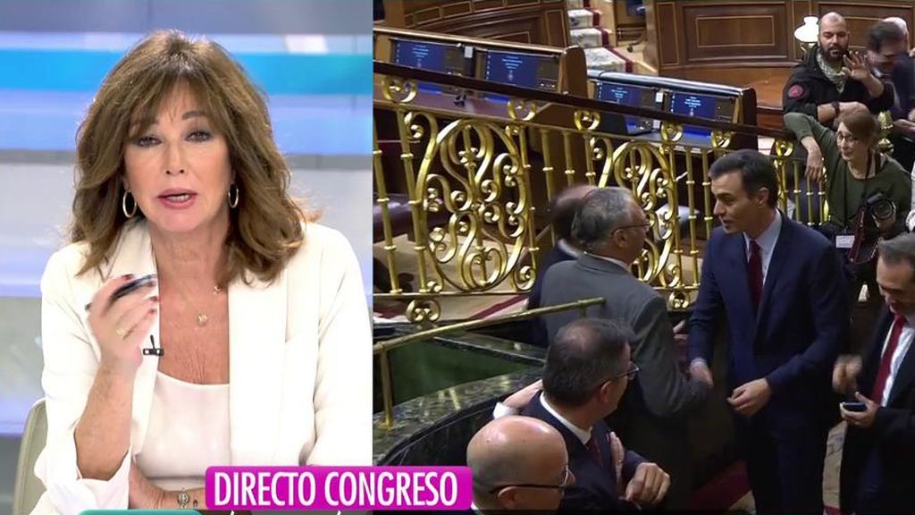 Ana Rosa, sobre la investidura de Pedro Sánchez: "Lo ha sudado"