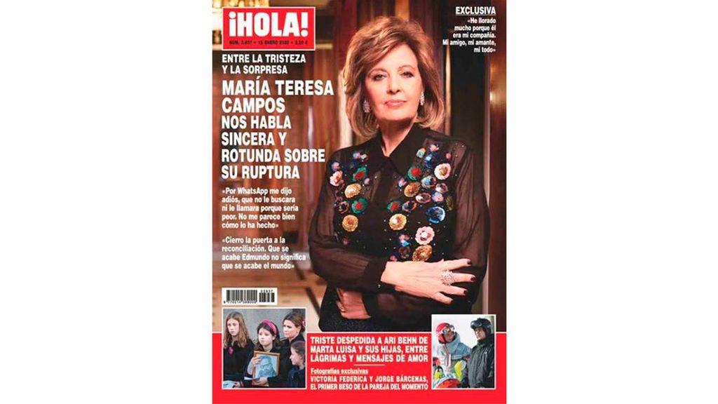 María Teresa Campos en Hola