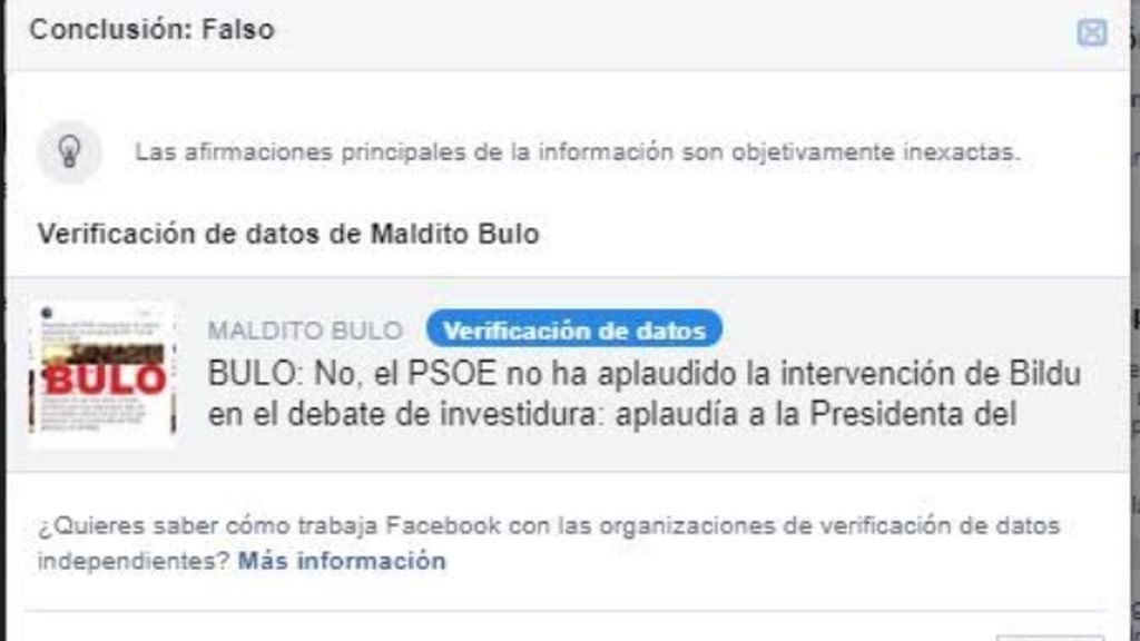 Abascal no dijo la verdad: el PSOE no aplaudió a Bildu