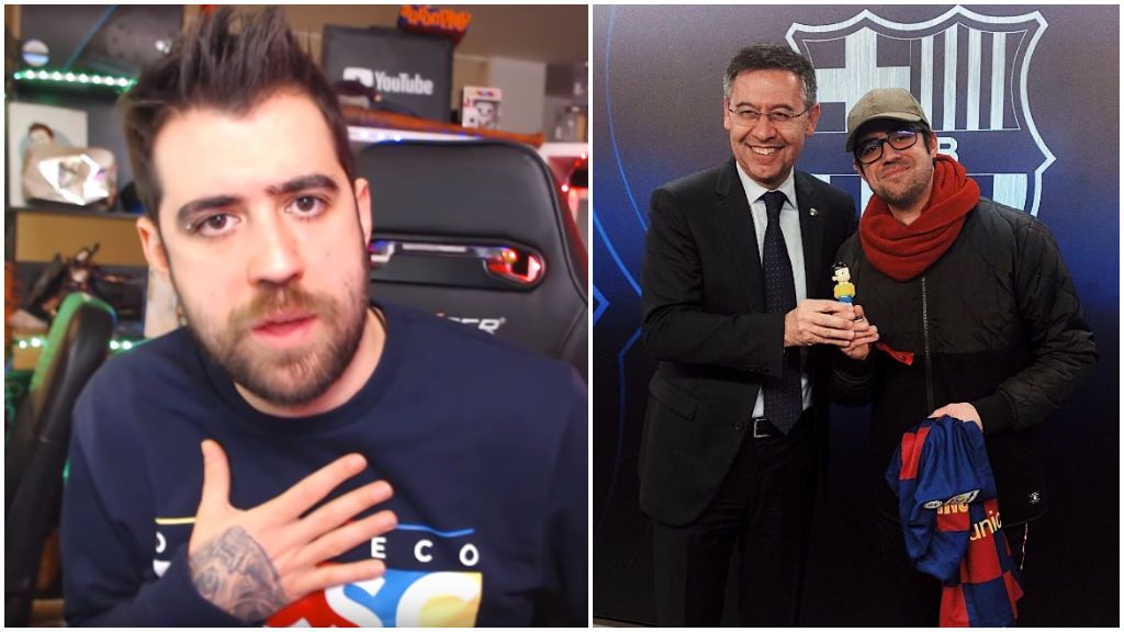 La reconciliación entre AuronPlay y Bartomeu tras la denuncia 'Nobita' : "A su abogado se le había ido de las manos" La reconciliación entre AuronPlay y Bartomeu tras la denuncia 'Nobita' : "A su abogado se le había ido de las manos"