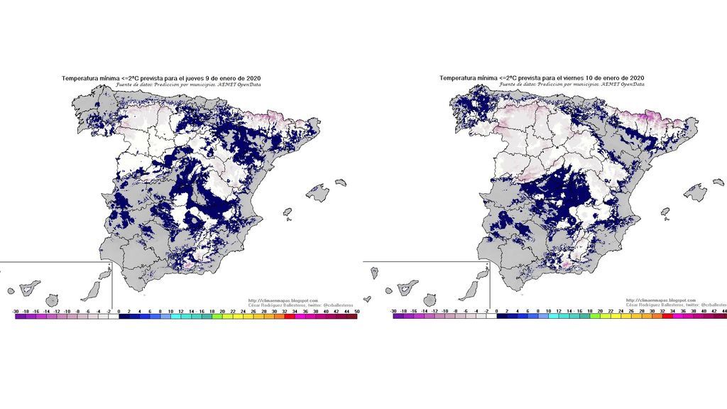 ¿Cuándo y dónde va a volver a nevar? El Tiempo Hoy