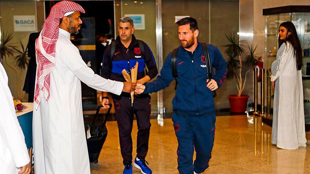 Barça y Atlético ya están en Jeddah: así ha sido su llegada para la Supercopa de España