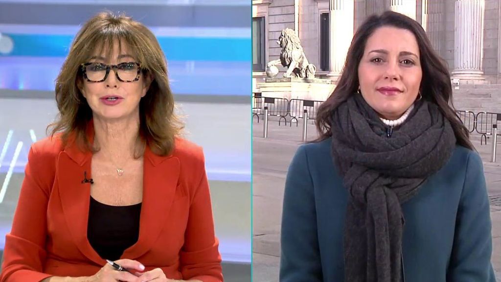 Inés Arrimadas habla de la investidura de Pedro Sánchez