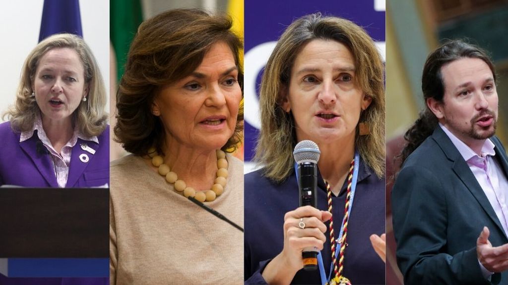 Tres vicepresidentas y un vicepresidente para Pedro Sánchez Tres vicepresidentas y un vicepresidente para Pedro Sánchez