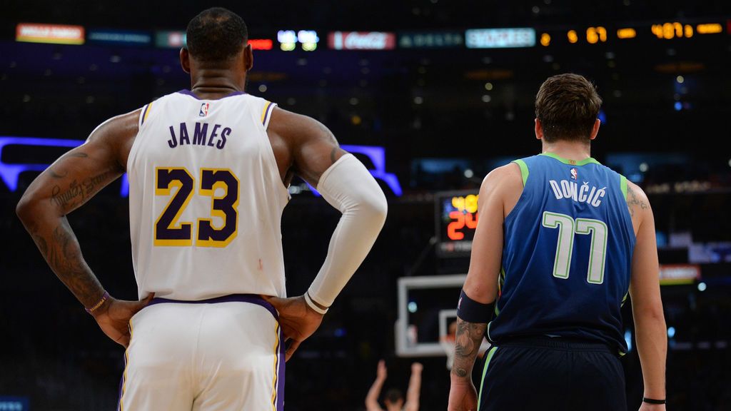 LeBron James supera a Luka Doncic, segundo, como el jugador más votado para el All Star de la NBA LeBron James supera a Luka Doncic, segundo, como el jugador más votado para el All Star de la NBA