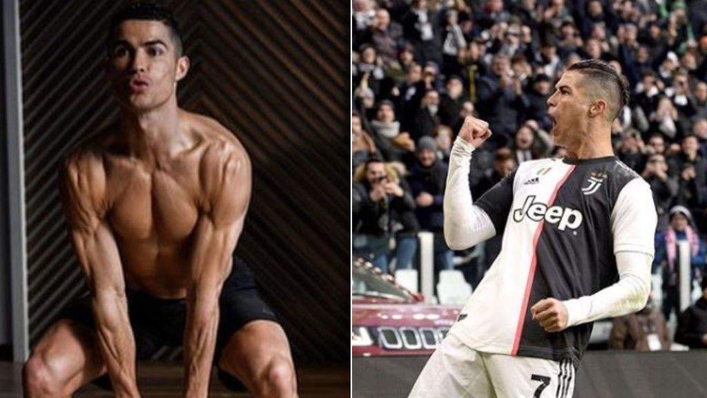 Cristiano Ronaldo presume de musculoso cuerpo a los 35 años: "Guerrero"