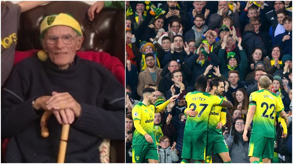 Un aficionado del Norwich deja 100 libras en su testamento para que los jugadores se tomen una cerveza en su honor Un aficionado del Norwich deja 100 libras en su testamento para que los jugadores se tomen una cerveza en su honor