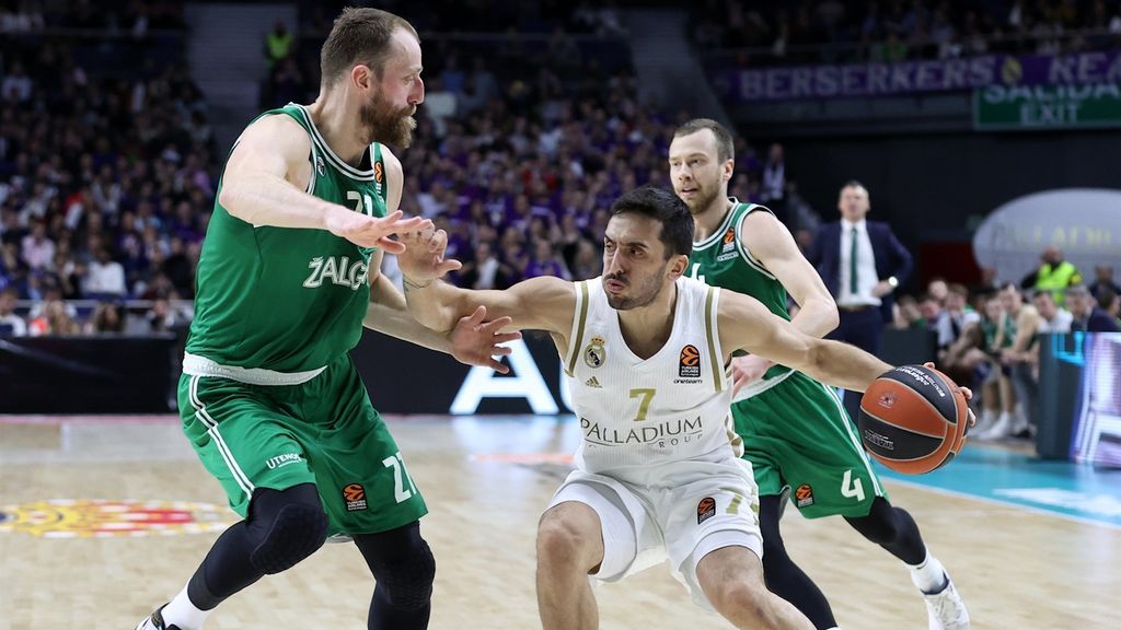 El Madrid vence a Zalguiris y consigue la mejor racha de victorias en la Euroliga