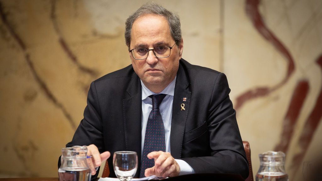 La Junta Electoral de Barcelona retira el escaño del Parlament a Quim Torra La Junta Electoral de Barcelona retira el escaño del Parlament a Quim Torra