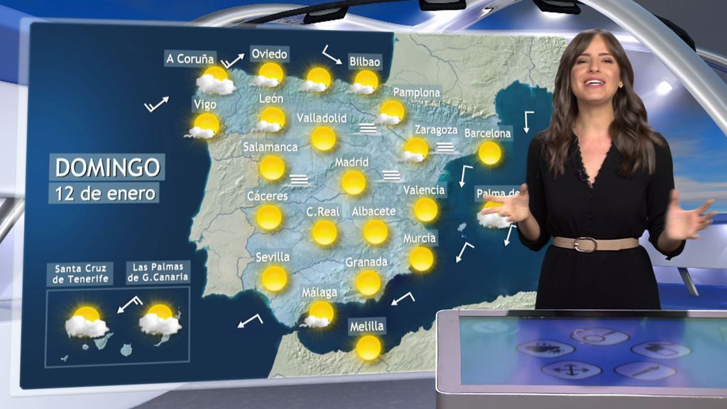 Continúan las altas presiones: ¿qué tiempo te espera de cara a la semana que viene?