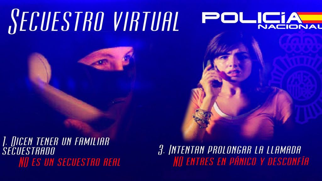 La Policía Nacional evita ‘in extremis’ que una mujer pague el rescate de un falso secuestro exprés La Policía Nacional evita ‘in extremis’ que una mujer pague el rescate de un falso secuestro exprés