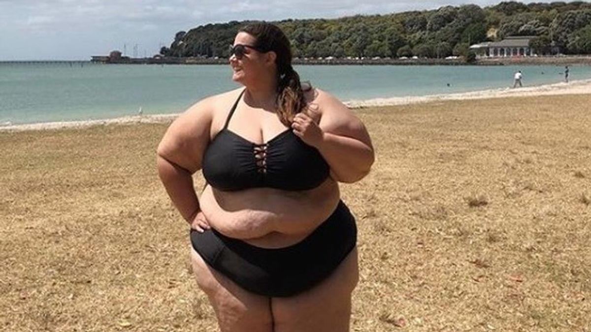"Solo una chica gorda que vive su vida": Meaghan Kerr, la influencer que rompe los actuales canones de belleza
