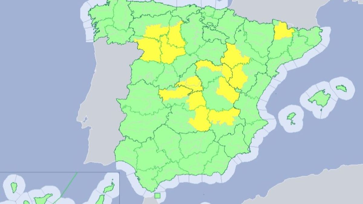 Alerta por frío, olas y niebla en doce provincias españolas: se llegarán a alcanzar los seis grados bajo cero