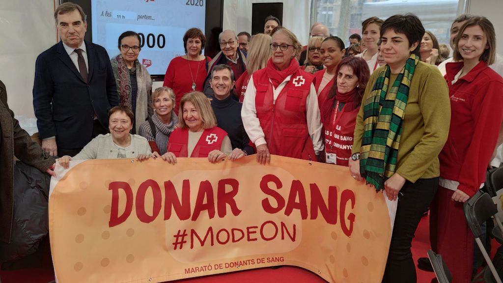 La Maratón de Donantes de Sangre en Cataluña arranca con buenos números La Maratón de Donantes de Sangre en Cataluña arranca con buenos números