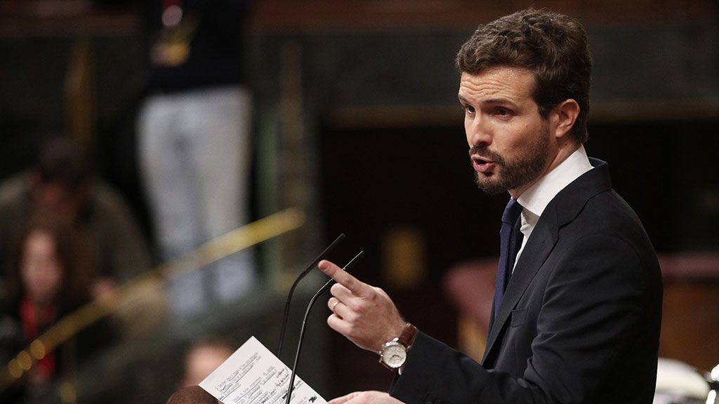 Casado califica de "lamentable" la participación de Podemos en la marcha por los presos de ETA Casado califica de "lamentable" la participación de Podemos en la marcha por los presos de ETA