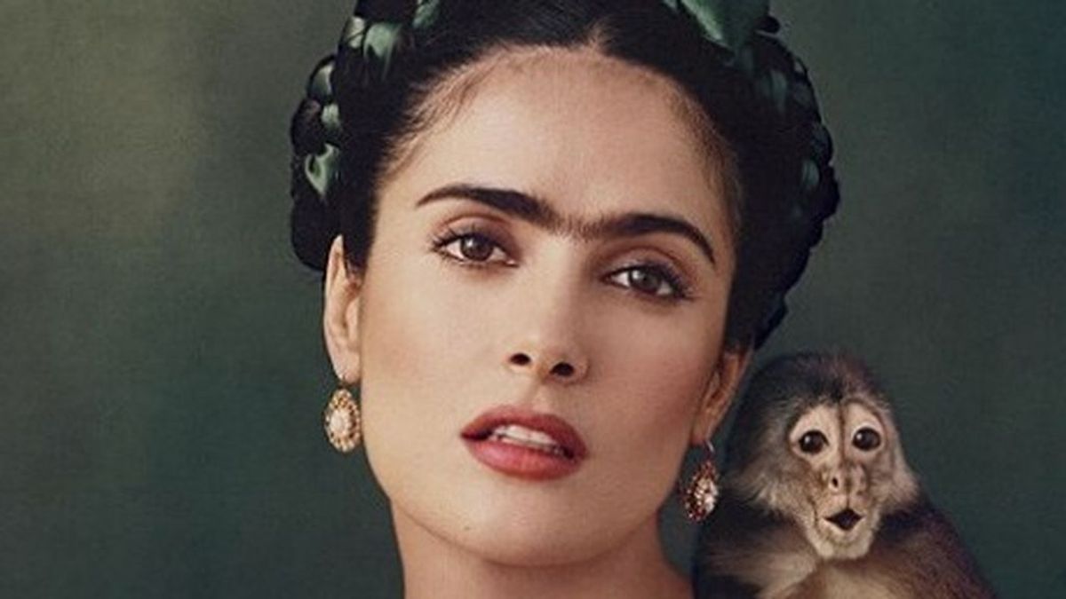 Salma Hayek revela que fue "gravemente herida" por un mono durante el rodaje de 'Frida'