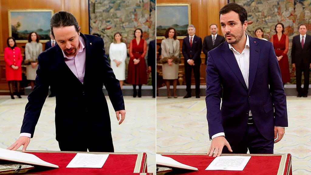 Qué significa el triángulo rojo invertido con el que han prometido su cargo Iglesias y Garzón Qué significa el triángulo rojo invertido con el que han prometido su cargo Iglesias y Garzón