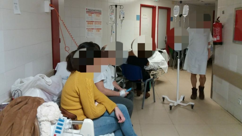 Las urgencias del Gregorio Marañón ya están colapsadas y no es por la gripe Las urgencias del Gregorio Marañón ya están colapsadas y no es por la gripe