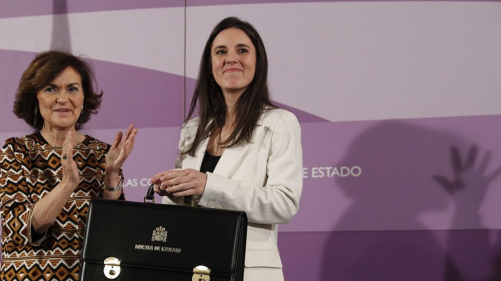 Irene Montero promete un ministerio de Igualdad feminista y con memoria