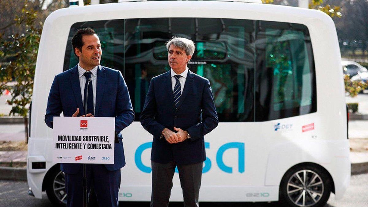 El autobús sin conductor que circulará por el campus de la Universidad Autónoma de Madrid El autobús sin conductor que circulará por el campus de la Universidad Autónoma de Madrid