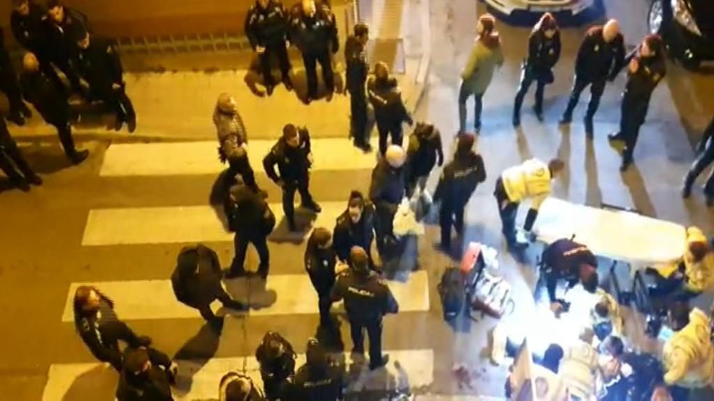 Un hombre es abatido por la Policía en Madrid