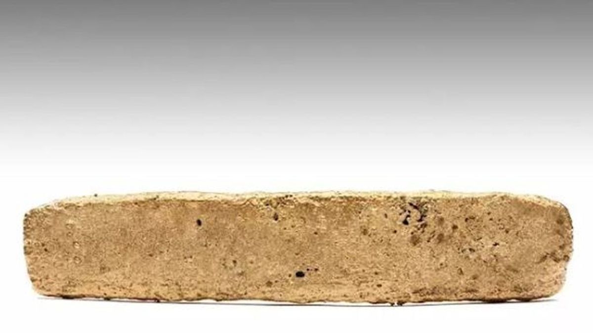 Encuentran un lingote de oro del botín de Hernán Cortes Encuentran un lingote de oro del botín de Hernán Cortes