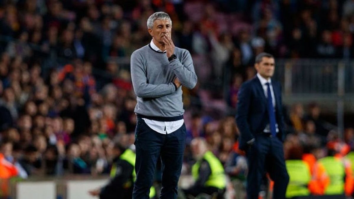 Quique Setién, remplaza a Ernesto Valverde como nuevo entrenador del Barça Quique Setién, remplaza a Ernesto Valverde como nuevo entrenador del Barça