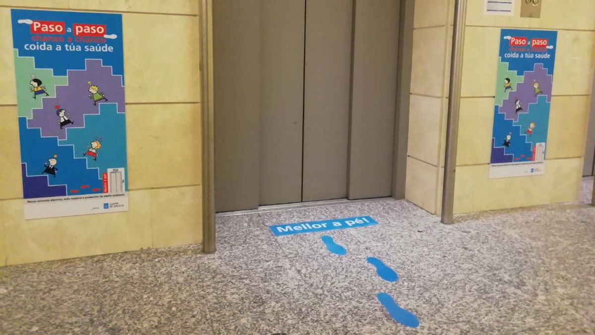 Para mejorar la salud, más escalera y menos ascensor Para mejorar la salud, más escalera y menos ascensor