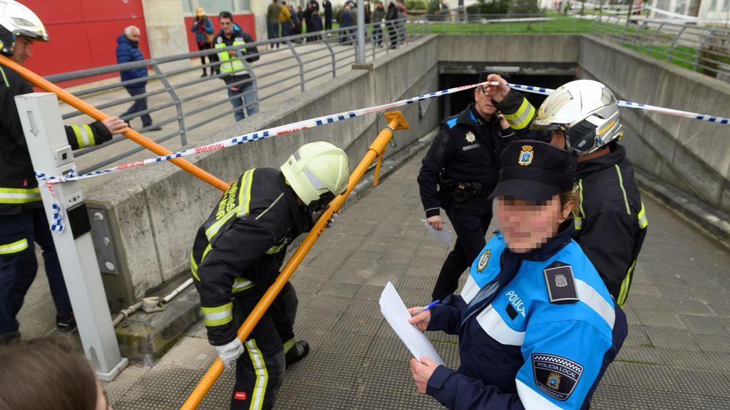 Se investiga la causa del hundimiento del parque en Santander