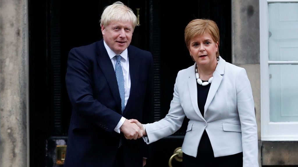 Boris Johnson rechaza la petición de Escocia para un nuevo referéndum Boris Johnson rechaza la petición de Escocia para un nuevo referéndum