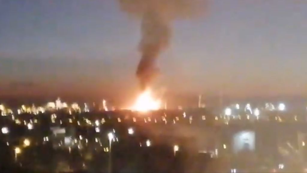 Explosión en una planta petroquímica en Tarragona Explosión en una planta petroquímica en Tarragona