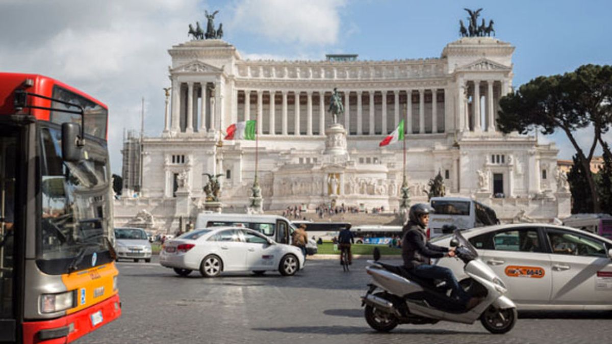 Roma, ciudad cerrada a los coches diésel