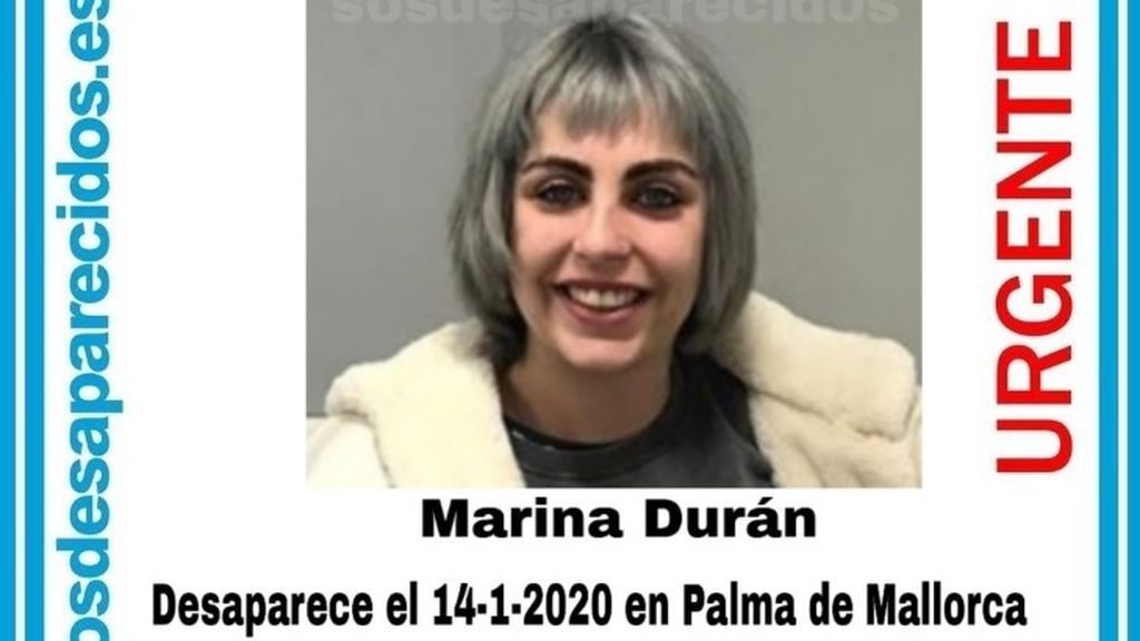 Buscan a Marina Durán Panadés, una joven de 24 años desaparecida desde este martes en Palma Buscan a Marina Durán Panadés, una joven de 24 años desaparecida desde este martes en Palma