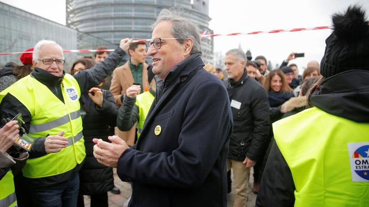 La Mesa del Parlament mantiene a Torra como diputado con el apoyo del PSC