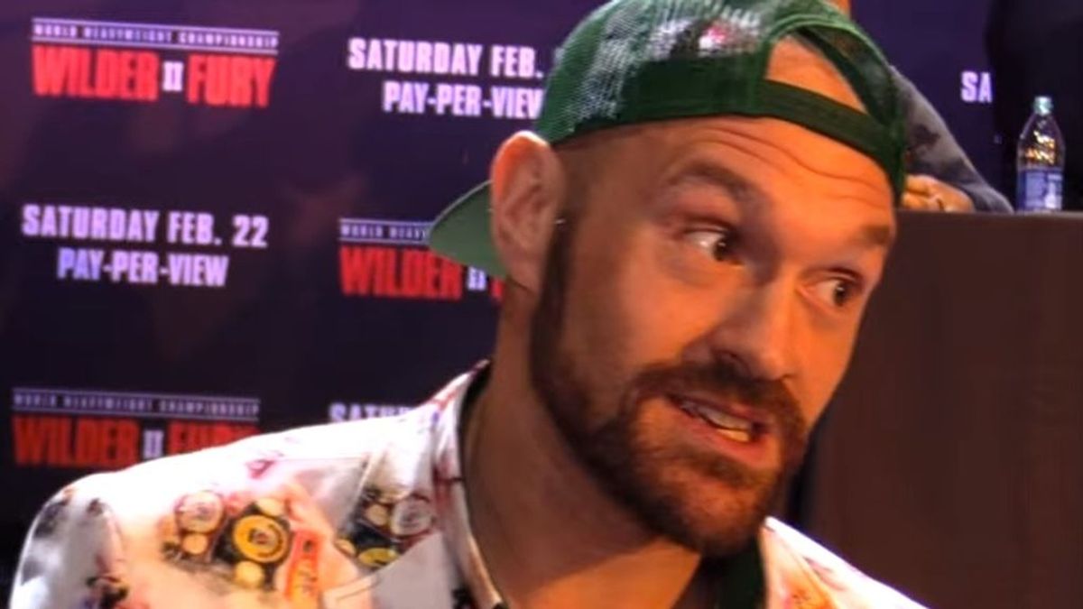 Tyson Fury se masturba siete veces al día para preparar su combate contra Deontay Wilder