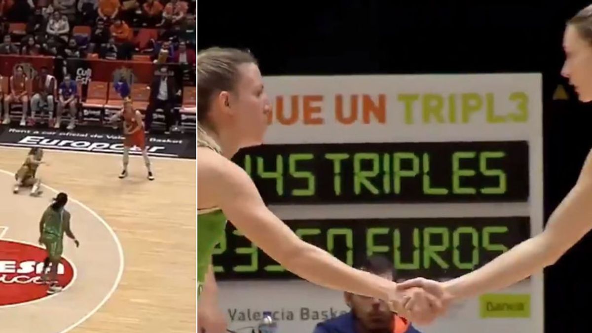 El gesto deportivo de una jugadora del Valencia Basket con su rival: para el juego al ver una posible lesión