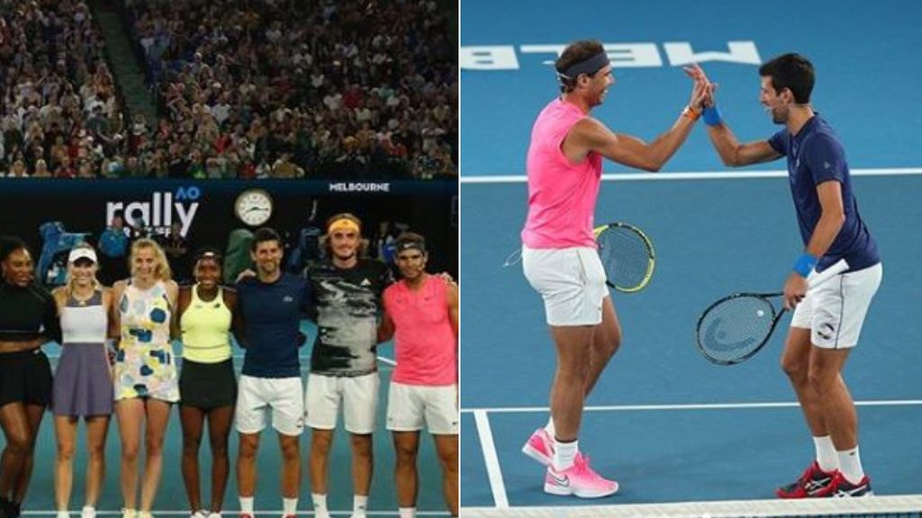 La cracks del tenis mundial recaudan tres millones de euros para paliar los incendios en Australia La cracks del tenis mundial recaudan tres millones de euros para paliar los incendios en Australia