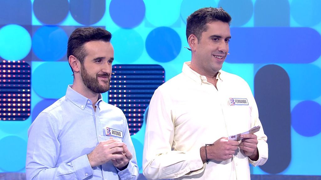 La intuición juega una mala pasada a Antonio y Fernando: rechazan las ofertas de Pablo Chiapella y ganan 100€