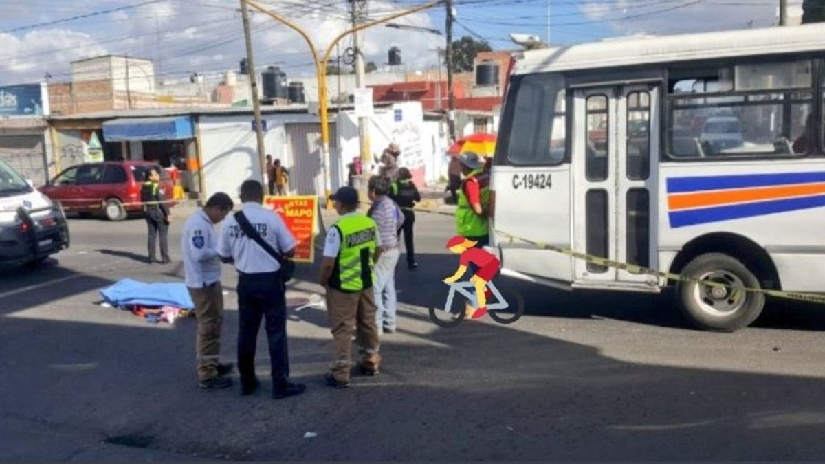 Un conductor de autobús atropella y mata a una mujer de 73 años en un accidente: era su suegra