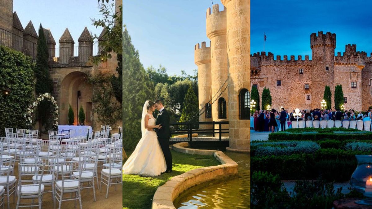 Como una princesa: diez castillos donde puedes celebrar la boda que has imaginado