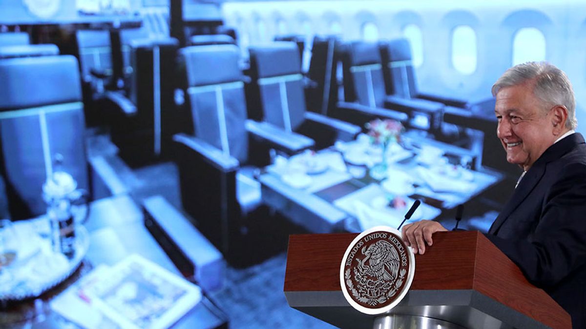López Obrador propone rifar el avión presidencial de México con papeletas a 24 euros