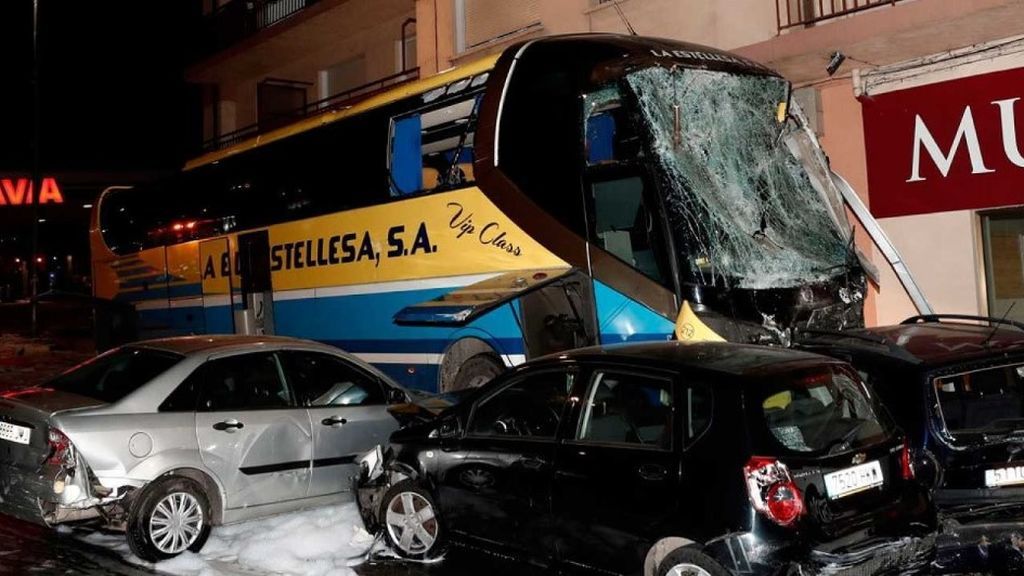 Accidente de autobús mortal en Estella