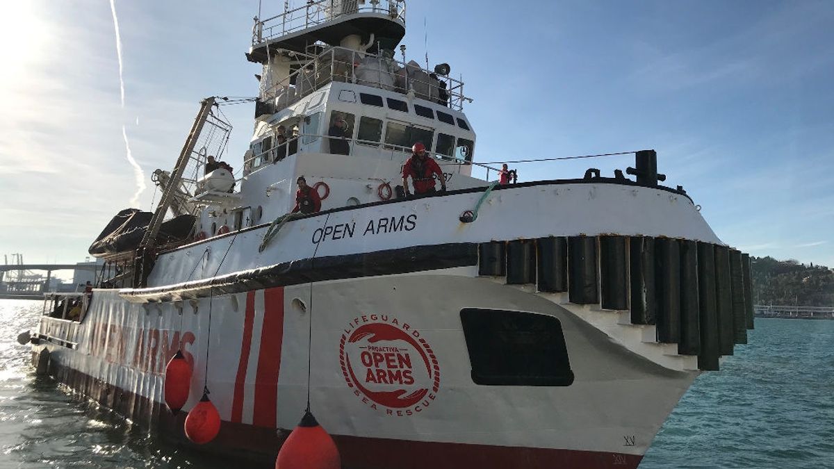 Las averías del Open Arms ponen "en riesgo" su continuidad Las averías del Open Arms ponen "en riesgo" su continuidad