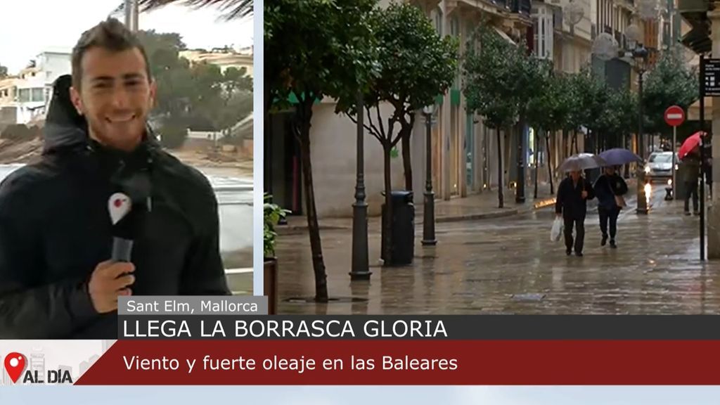 Gloria llega a Baleares: alerta roja por fenómenos costeros, viento y lluvia
